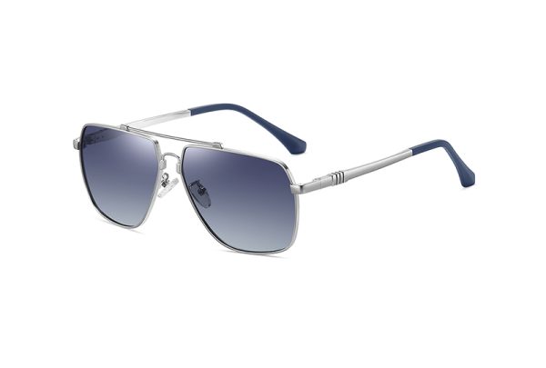 polygonal-double-bridge-sunshade-metal-sunglasses