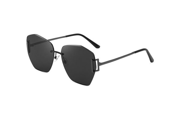 polygonal-frameless-metal-sunglasses